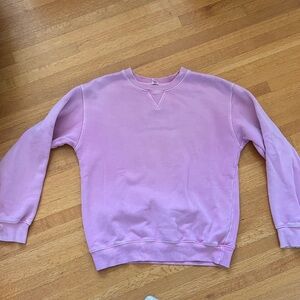 TNA Light Pink Crewneck Sweater